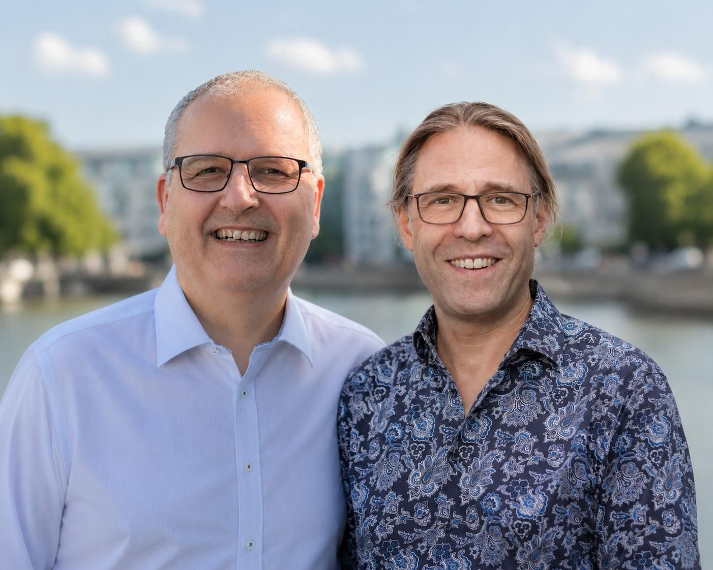 Portrait Dr. med. Franz Sperlich und Dr. Franz Hütter